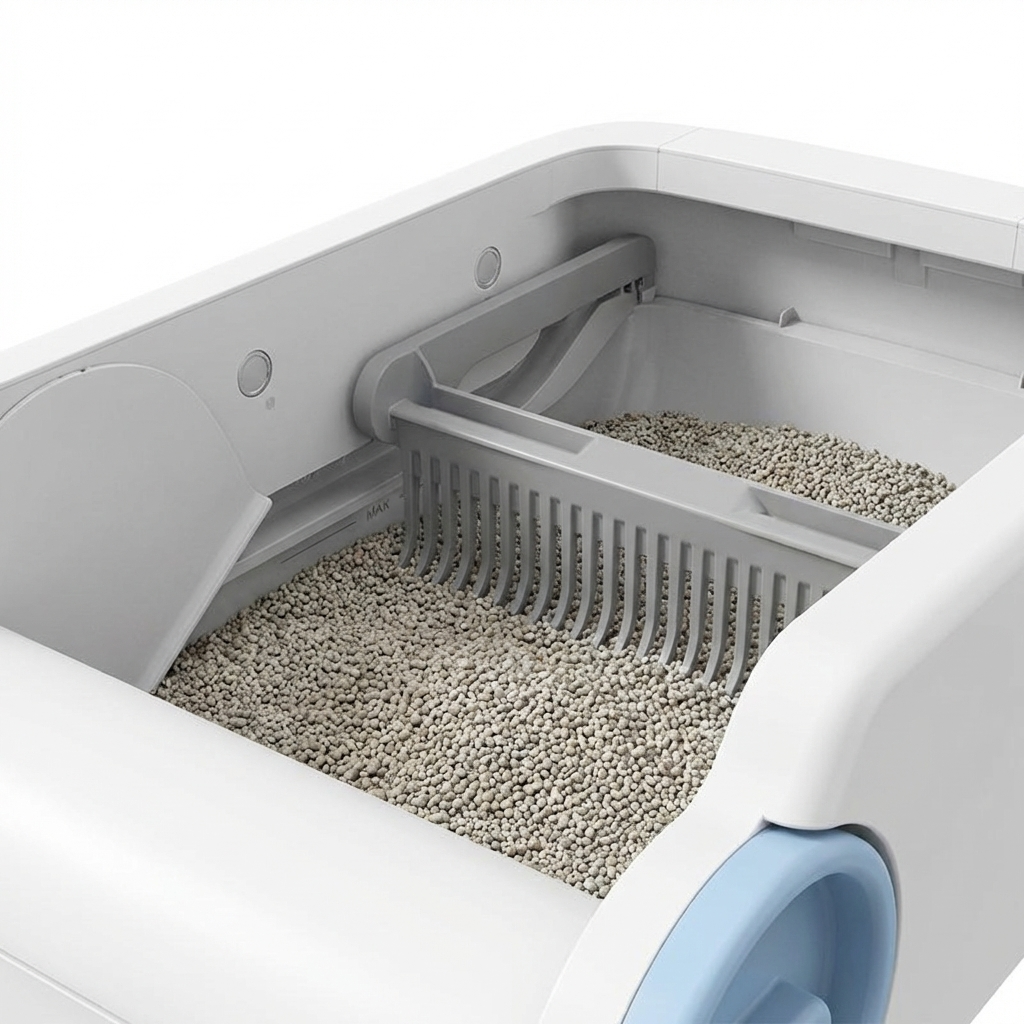 CURAPETS Smart Open Automatic Litter Box