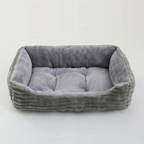 CURAPETS Calming Plush Square Pet Bed
