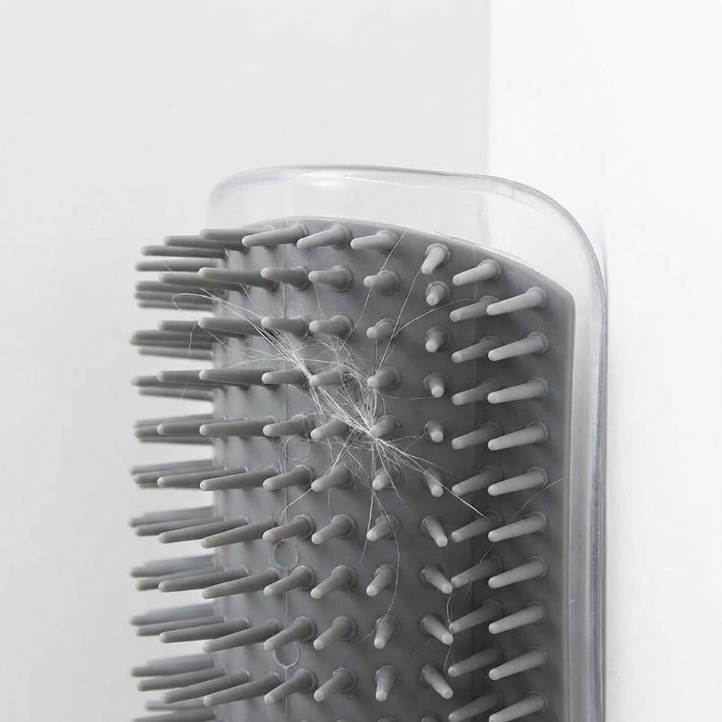 CURAPETS Cat Corner Massage Grooming Brush