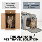CURAPETS Claw-Defense Airline Pet Carrier