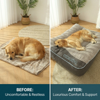 CURAPETS GOODNIGHT Winter Plush Dog Mat Bed
