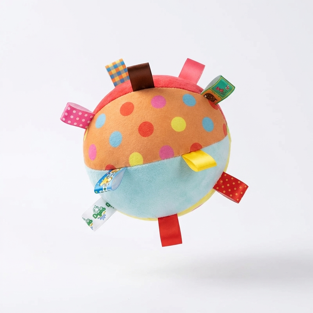 CURAPETS Plush Vocal Chew Ball Toy