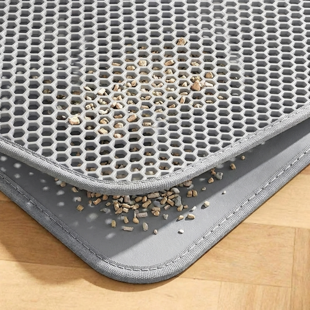 CURAPETS Extra Large Waterproof Litter Mat