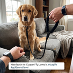 CURAPETS Reflective Rope Dog Leash