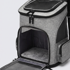 CURAPETS Expandable Pet Carrier Backpack