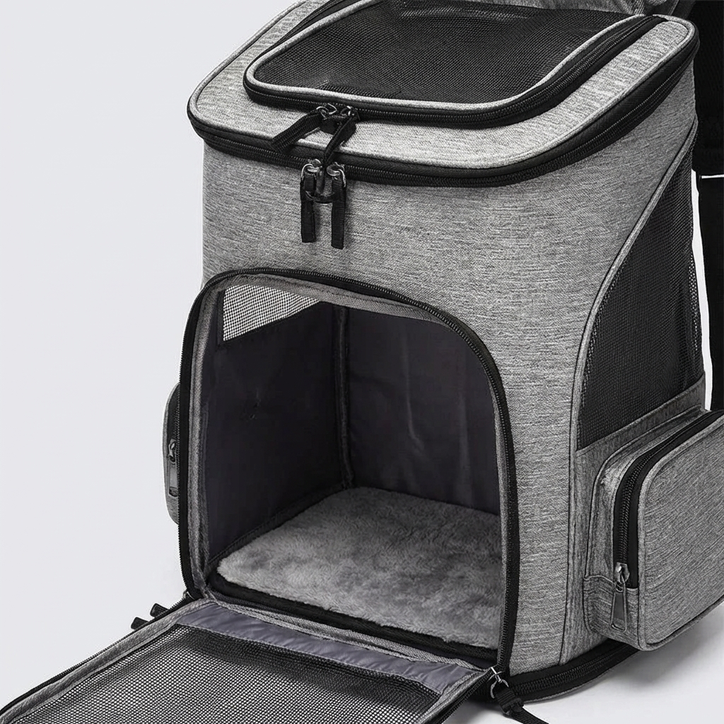 CURAPETS Expandable Pet Carrier Backpack