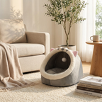 CURAPETS Deep Sleep Cat Cave Bed