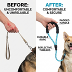 CURAPETS Reflective Comfort-Control Dog Leash