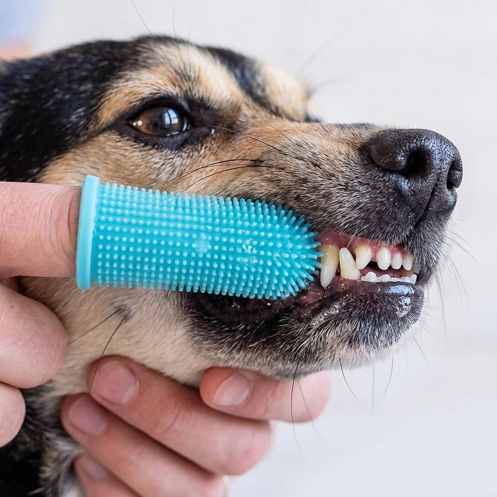 CURAPETS 360° Silicone Finger Toothbrush