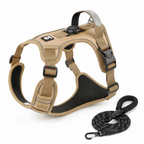 CURAPETS Airtag-Ready Reflective Dog Harness Set