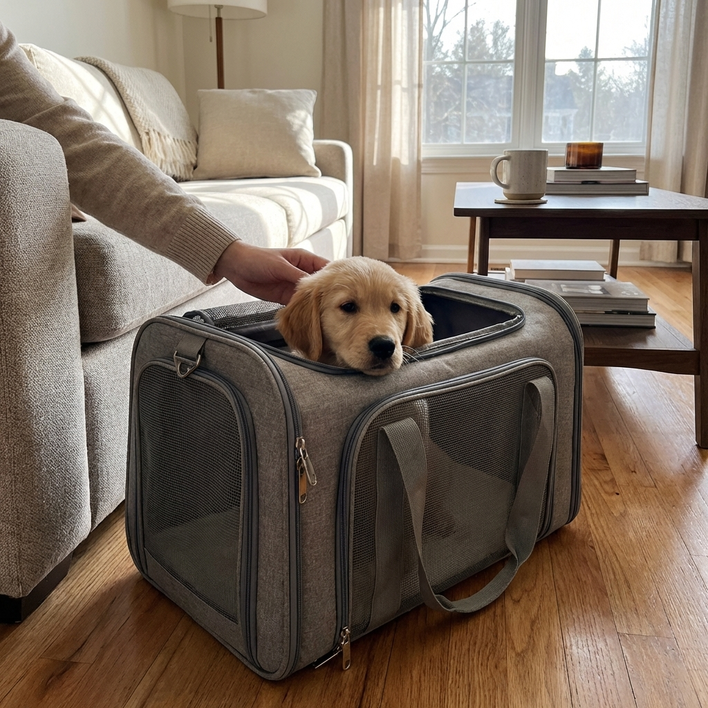 CURAPETS Claw-Defense Airline Pet Carrier