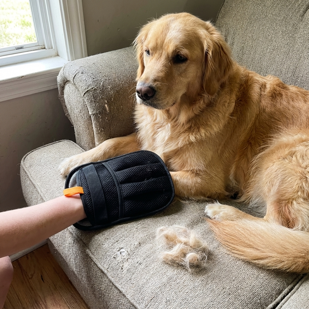 CURAPETS Electrostatic Pet Hair Remover Glove