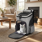 CURAPETS Expandable Pet Carrier Backpack