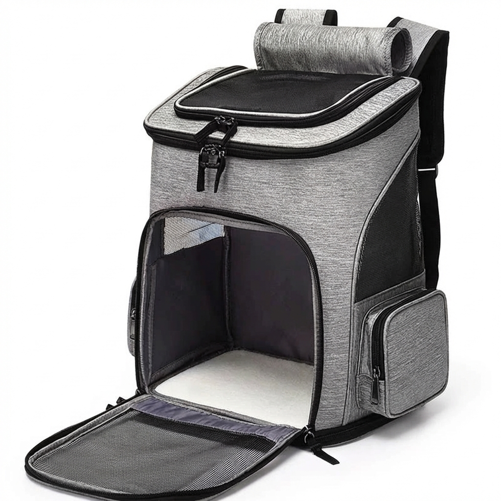 CURAPETS Expandable Pet Carrier Backpack
