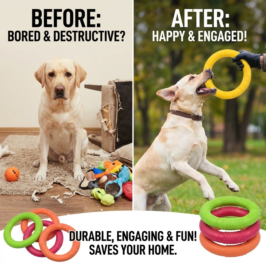 CURAPETS Ring Puller Dog Training Toy