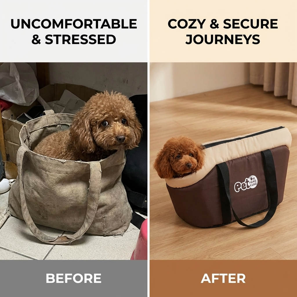 CURAPETS Cozy Sling Carrier for Small Pets