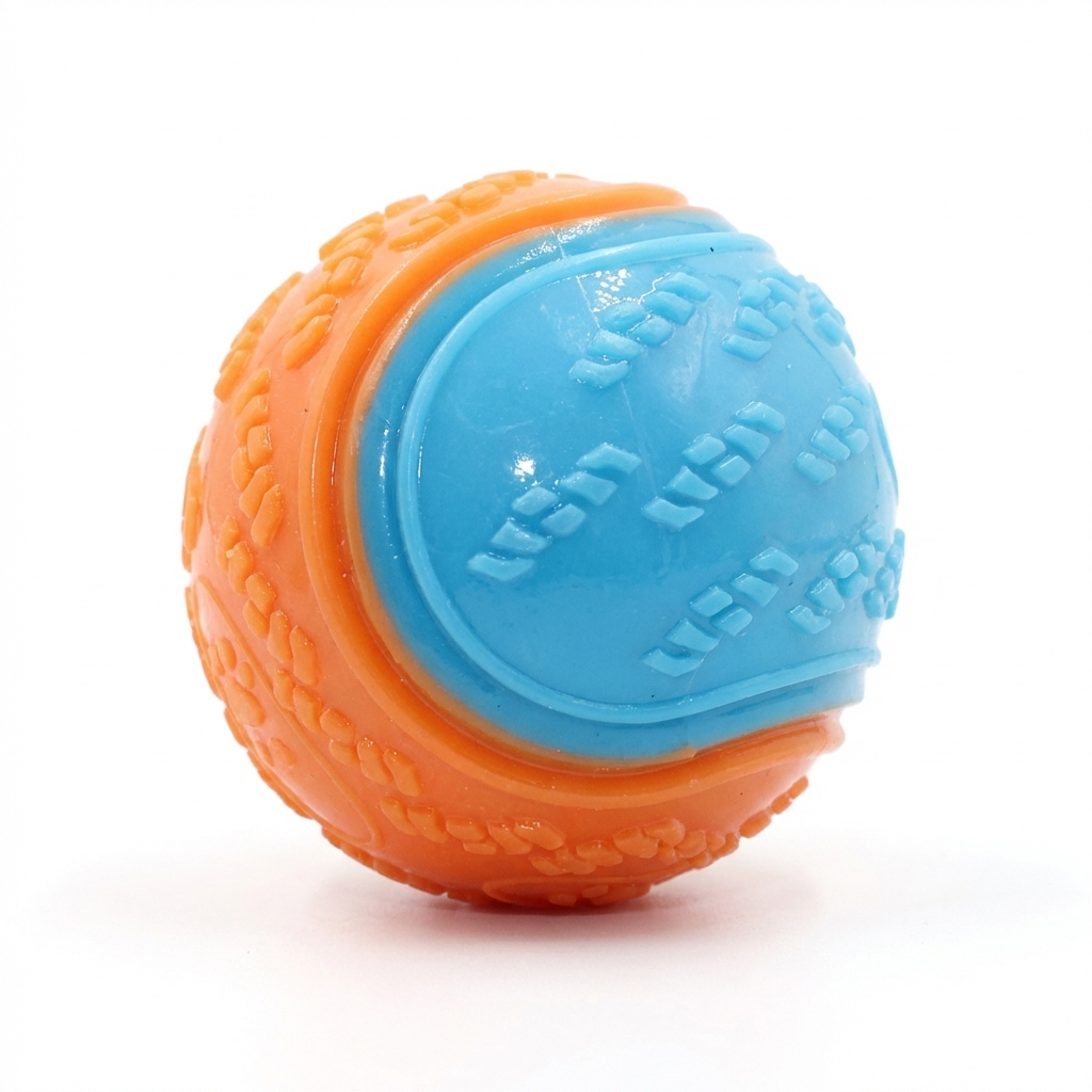 CURAPETS Squeaky TPR Dog Ball Toy