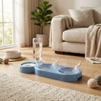 CURAPETS Anti-Tip Cat Bowl Feeder