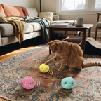 CURAPETS Smart Sounding Catnip Ball Toy