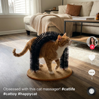 CURAPETS Self-Grooming Arch Cat Spa Toy