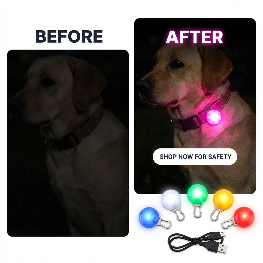 CURAPETS Luminous USB Safety Tag