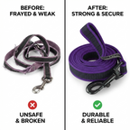 CURAPETS Dual-Color Long Training Leash