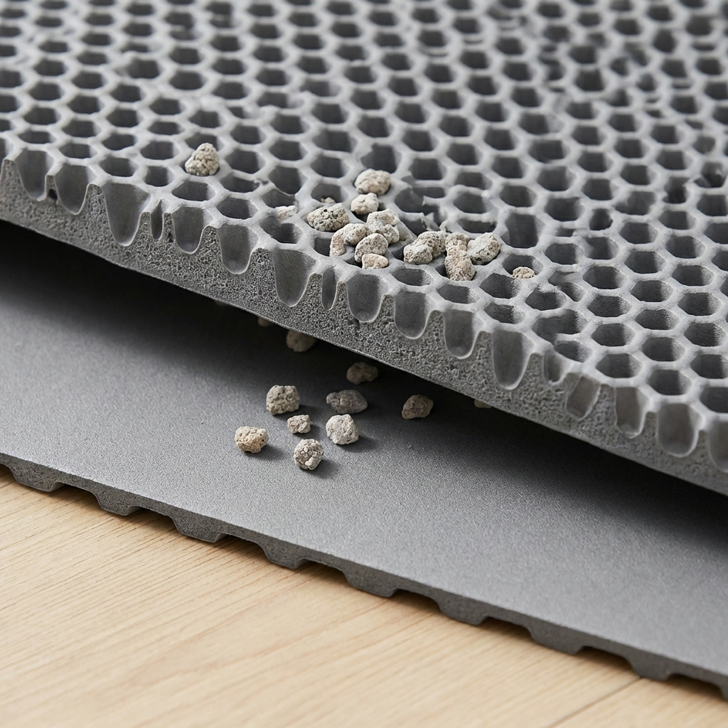 CURAPETS Premium Double Layer Cat Litter Mat