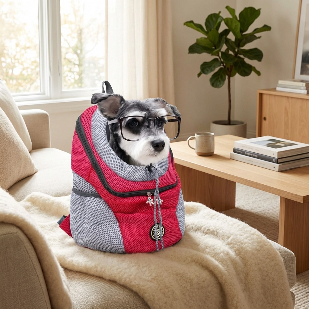 CURAPETS Double Shoulder Travel Pet Backpack