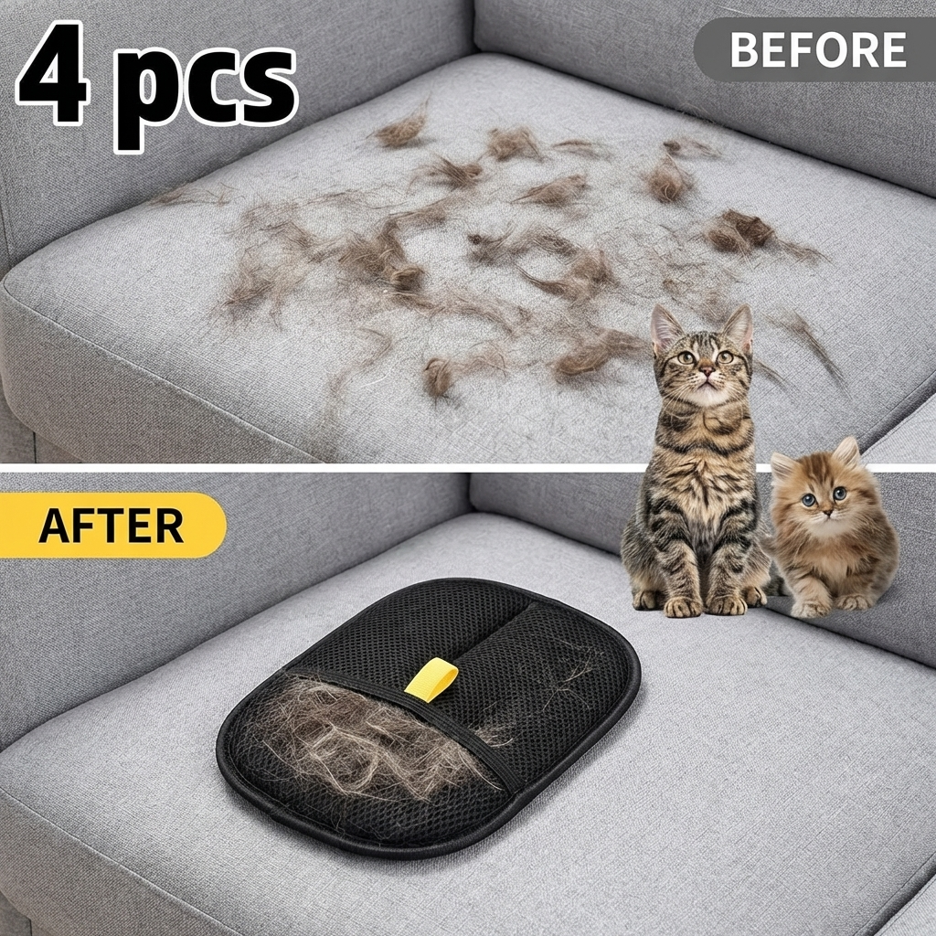 CURAPETS Double-Sided Grooming Glove
