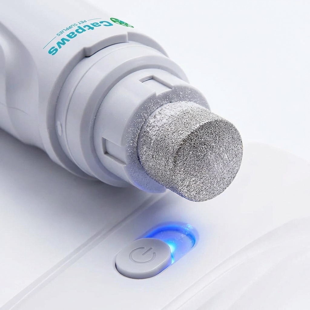CURAPETS Quiet USB Nail Grinder for Dogs