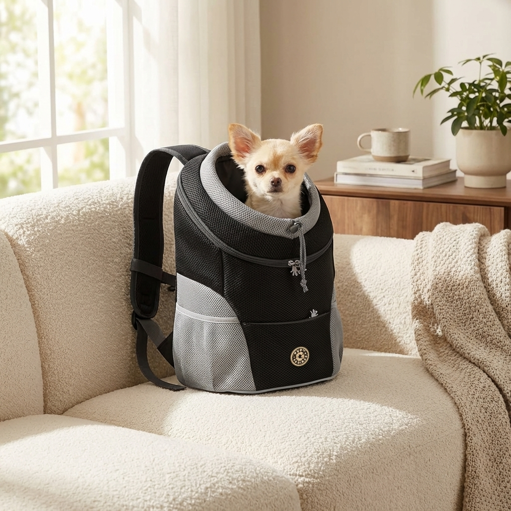 CURAPETS ComfortClose Pet Travel Backpack Carrier