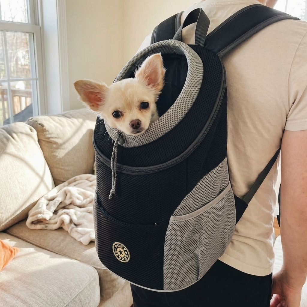 CURAPETS ComfortClose Pet Travel Backpack Carrier