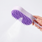 CURAPETS Steamy Electric Grooming Brush