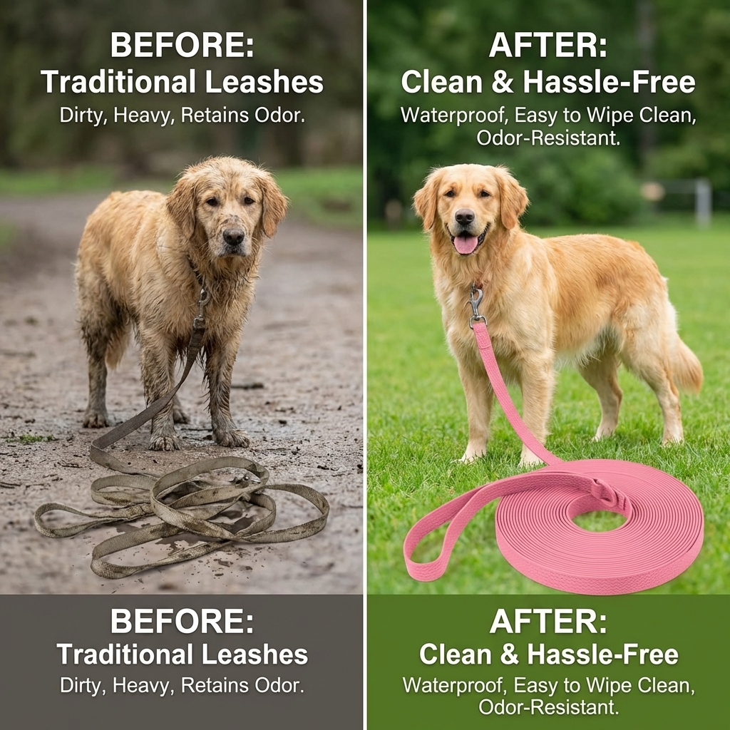 CURAPETS TrailGuard PVC Training Leash