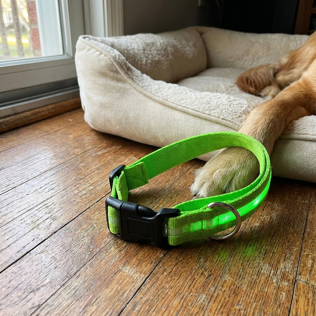 CURAPETS Luminous LED Night Safety Collar
