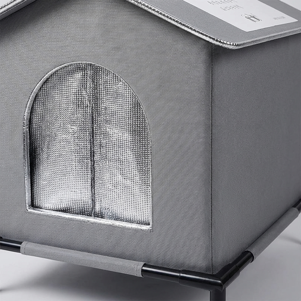CURAPETS CozyShield Outdoor Pet Cave Bed