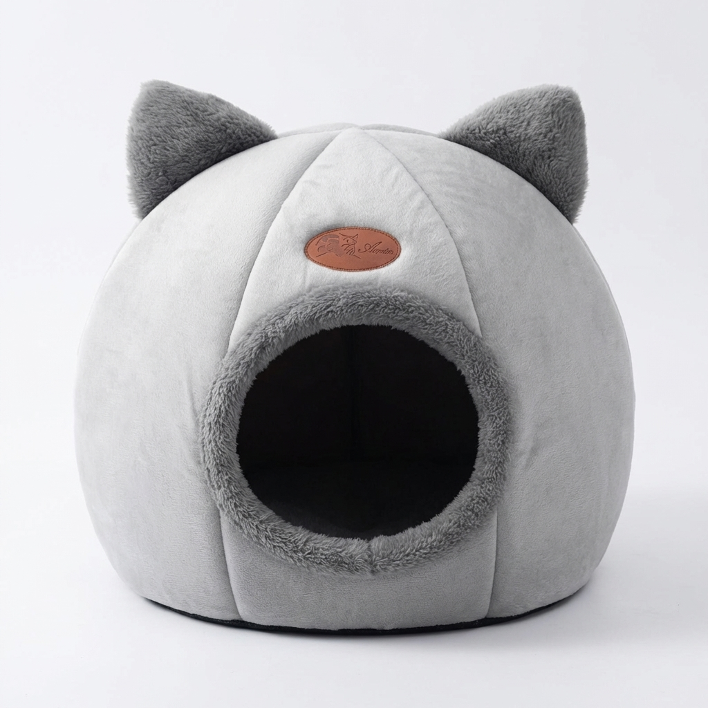 CURAPETS Deep Sleep Cave Pet Bed