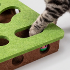 CURAPETS Felt Puzzle Box Cat Toy