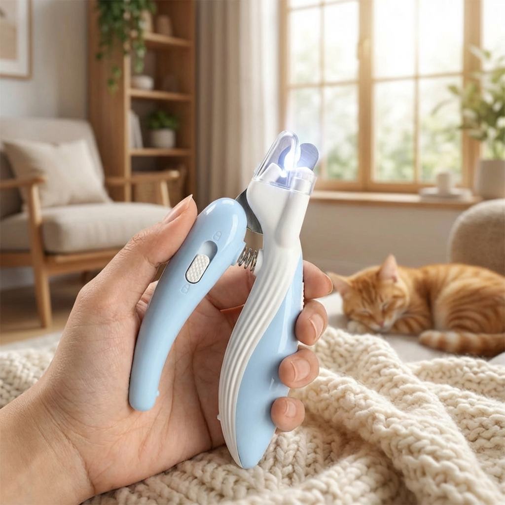 CURAPETS LED Precision Pet Nail Clippers