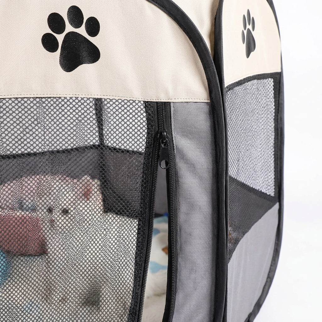 CURAPETS Foldable Octagonal Pet Playpen
