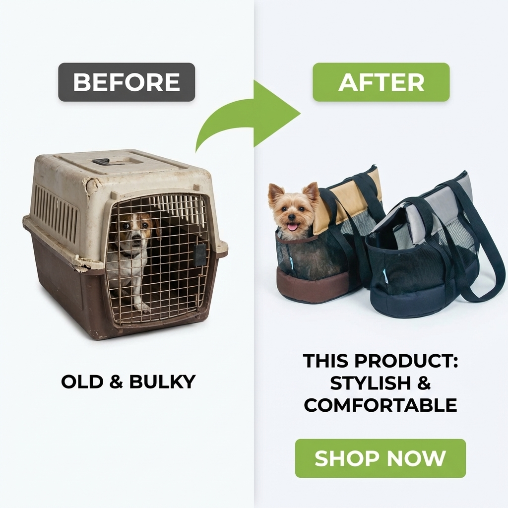CURAPETS Summer Breeze Small Pet Carrier