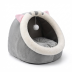 CURAPETS Deep Sleep Cat Cave Bed