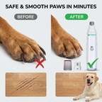 CURAPETS Quiet USB Dog Nail Grinder