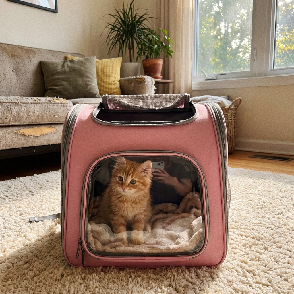 CURAPETS Urban Air Cat Travel Backpack Carrier