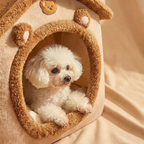 CURAPETS Teddy House Pet Bed