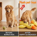 CURAPETS Calming Duck Plush Dog Toy