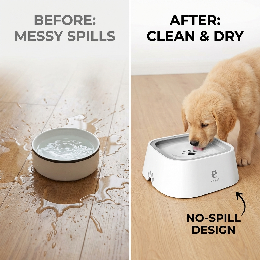 CURAPETS Duo Pet Feeding Bowl Set