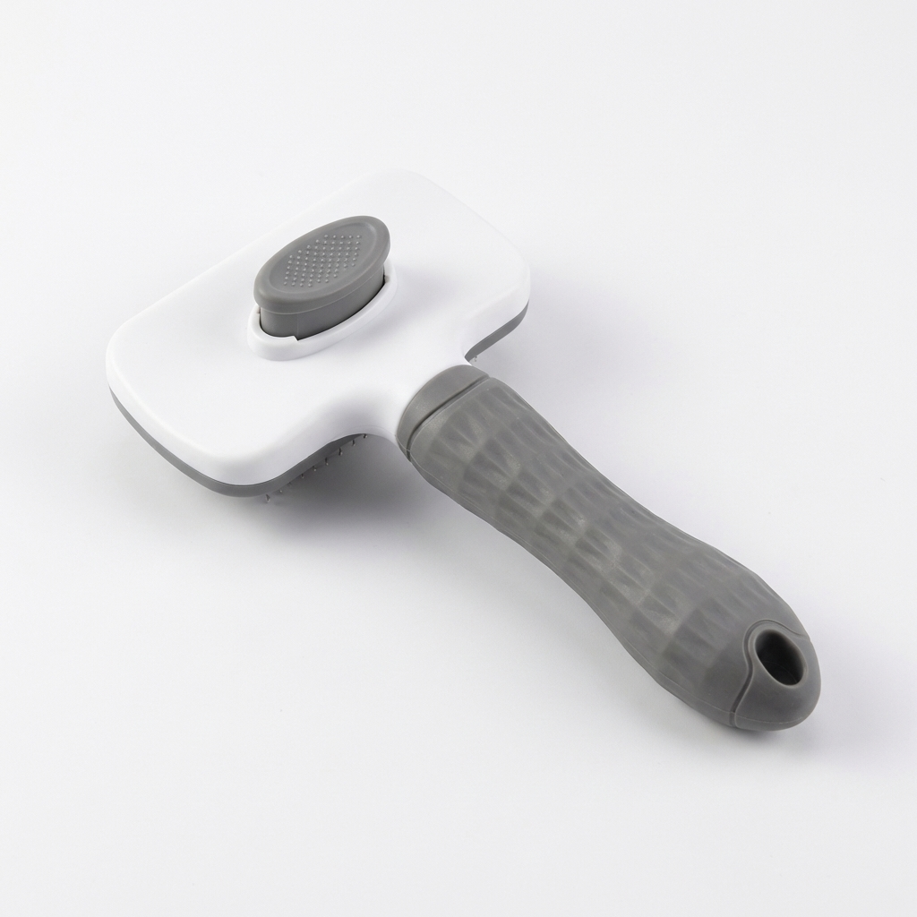 CURAPETS One-Button Deshedding Brush
