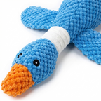 CURAPETS Plush Goose Squeak Chew Toy