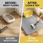 CURAPETS Extra Large Waterproof Litter Mat
